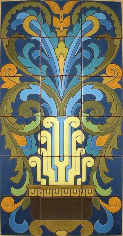 DR Feliz Demi Panel 18x30" tile