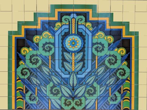 Spanish Fiesta Half Panel 72x54"