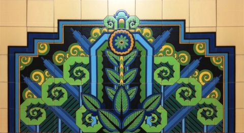 Spanish Fiesta Half Panel 24 x 45"