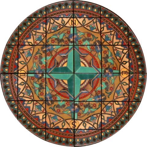 A North Arrow 40" tile