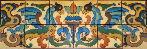 Phoenix Border Panel 12x36"