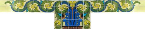 Sea Breeze Panel 10.5 x 2.5'