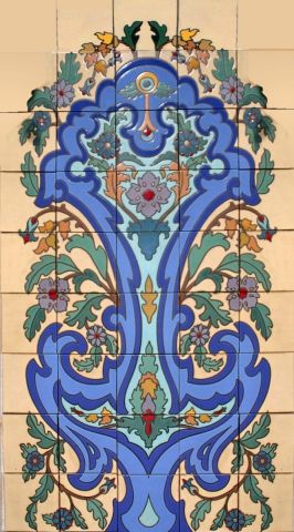 Sheffield Garden Panel 40x72" tile