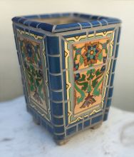 Classic Robbia Mosaic Square Planter