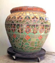 Green Riviera Planter