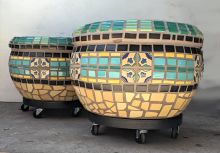 Cortez Stripe Planters