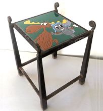 Rocky and Bullwinkle Table