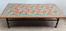 Starfish and Shells Coffee table 64 x 33 x 18"