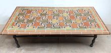 Tesselating Turtles Coffee Table 66 x 33 x 18 high