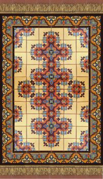 Shown with Fringe tiles