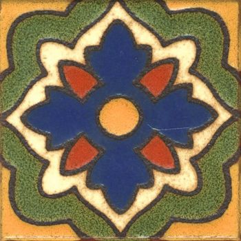 3.6x3.6” Aster Dot deco combo-Yellow