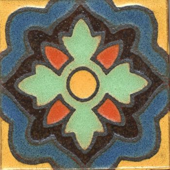 3.6x3.6” Aster Dot deco satin-Brown