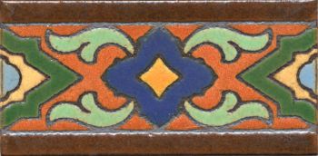 3x6" Vanna Flower liner-Red Blue