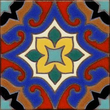 The pointed curls that define this pattern were drawn from the details of a Pers