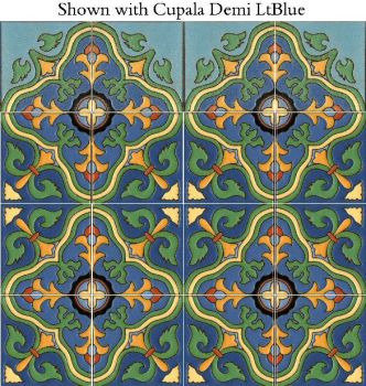Our rendition of a popular Catalina Potteries pattern.