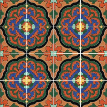 An original design in the spirit of the old Taylor tile tables.