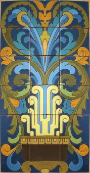 DR Feliz Demi Panel 18x30" tile