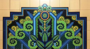 Spanish Fiesta Half Panel 24 x 45"
