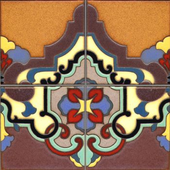 Kick Deco combo-Rust 12x12” 4Tile