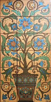 Tree of Life Saracen Rustic Panel 24x48
