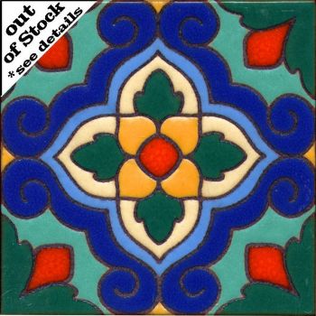 Inspired by the colors of an old Grueby tile, this unique design has become one Inspired by the colors of an old Grueby tile, this unique design has become one