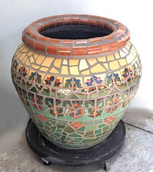 Green Riviera Planter