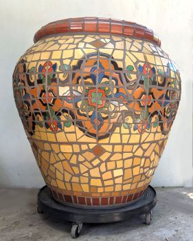 Cream Loggia Planter