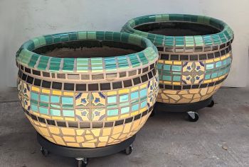 Cortez Stripe Planters