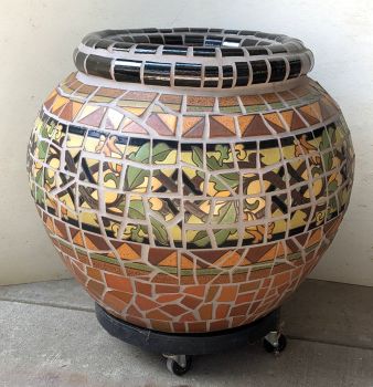 Venetian Weave Planter 