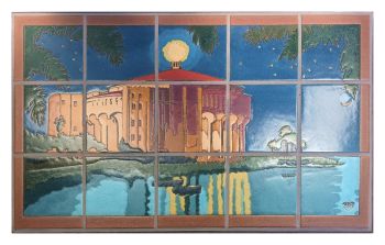 Avalon Casino By Moonlight Table 31 x 19 x 19" high