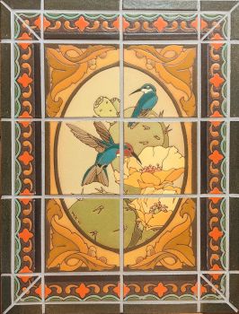 Hummingbird Gold with Imperial Plaque