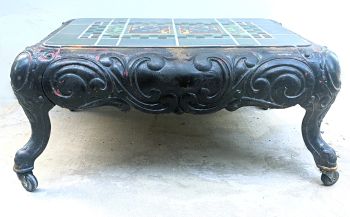 Crows and Checks on Cool Rolling Table