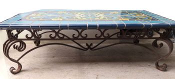 Dbl Del Rey Feliz Table  31 x 62 x 19" high