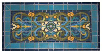 Dbl Del Rey Feliz Table  31 x 62 x 19" high