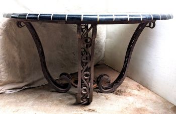 Spanish Art Deco Round Table