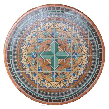 North Arrow Round Table 50 diam x 31" high