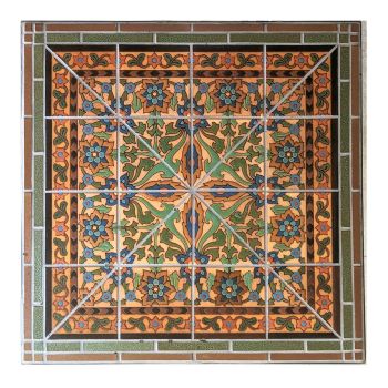 Upper Robbia Square Table 28 x 28 x 30" high