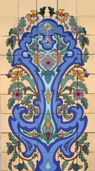Sheffield Garden Panel 40x72" tile