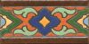 3x6" Vanna Flower liner-Red Blue