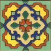 The Contessa deco was inspired by early California tiles and has a strong geomet