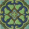 A geometric pattern created to compliment the tiles found on Catalina Island.