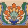 Algers Deco gloss 6x6” tile pattern