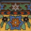 Robbia deco satin-SB 6x6” tile pattern