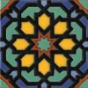Our interpretation of the classic Moorish star pattern.
