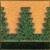 Ziggurat deco satin-A&C 6x6” tile pattern