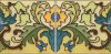 Sheffield deco satin-DelRey  (2 Tile Repeat)  12x12” tile pattern