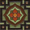 6x6" Bard deco satin - A&C