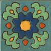 5.5x5.5" Bloom deco satin-Blue