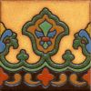 Imperial deco satin-Rust 6x6” 
