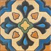 6x6 Singer deco-satin Blue